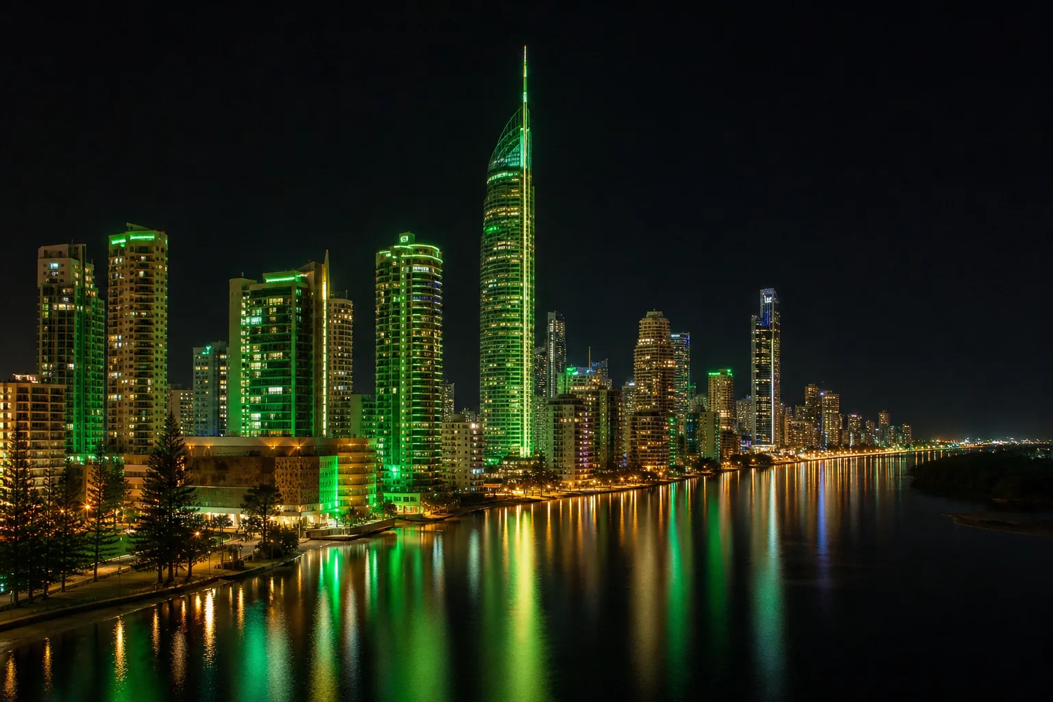 Editorial city guide graphic for Methspin Casino readers in Gold Coast, QLD