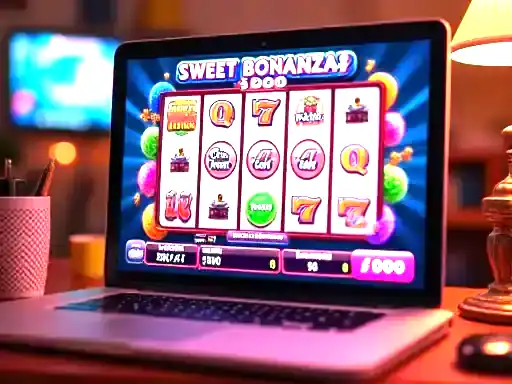 Sweet Bonanza 1000 pokie artwork at Methspin Casino