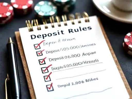 Methspin pre-deposit checklist